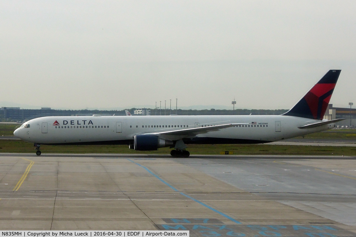 N835MH, 2000 Boeing 767-432/ER C/N 29708, At Frankfurt