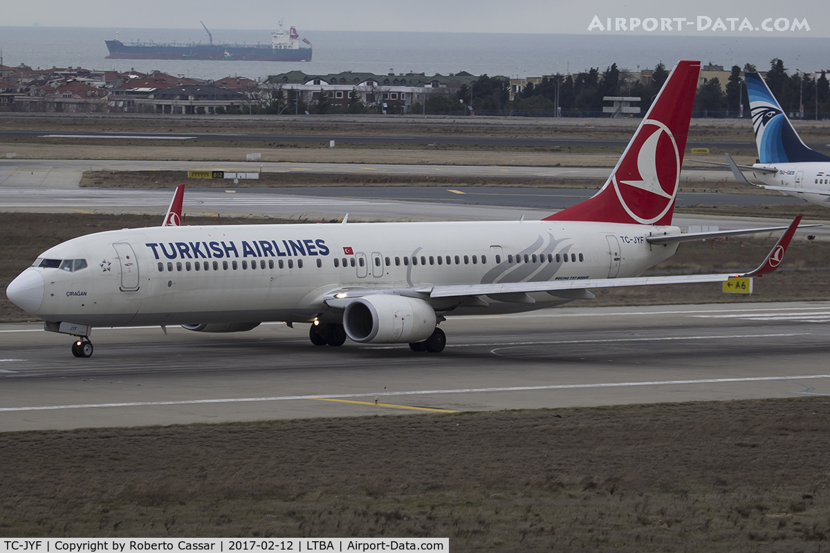 TC-JYF, 2012 Boeing 737-9F2/ER C/N 40982, Ataturk