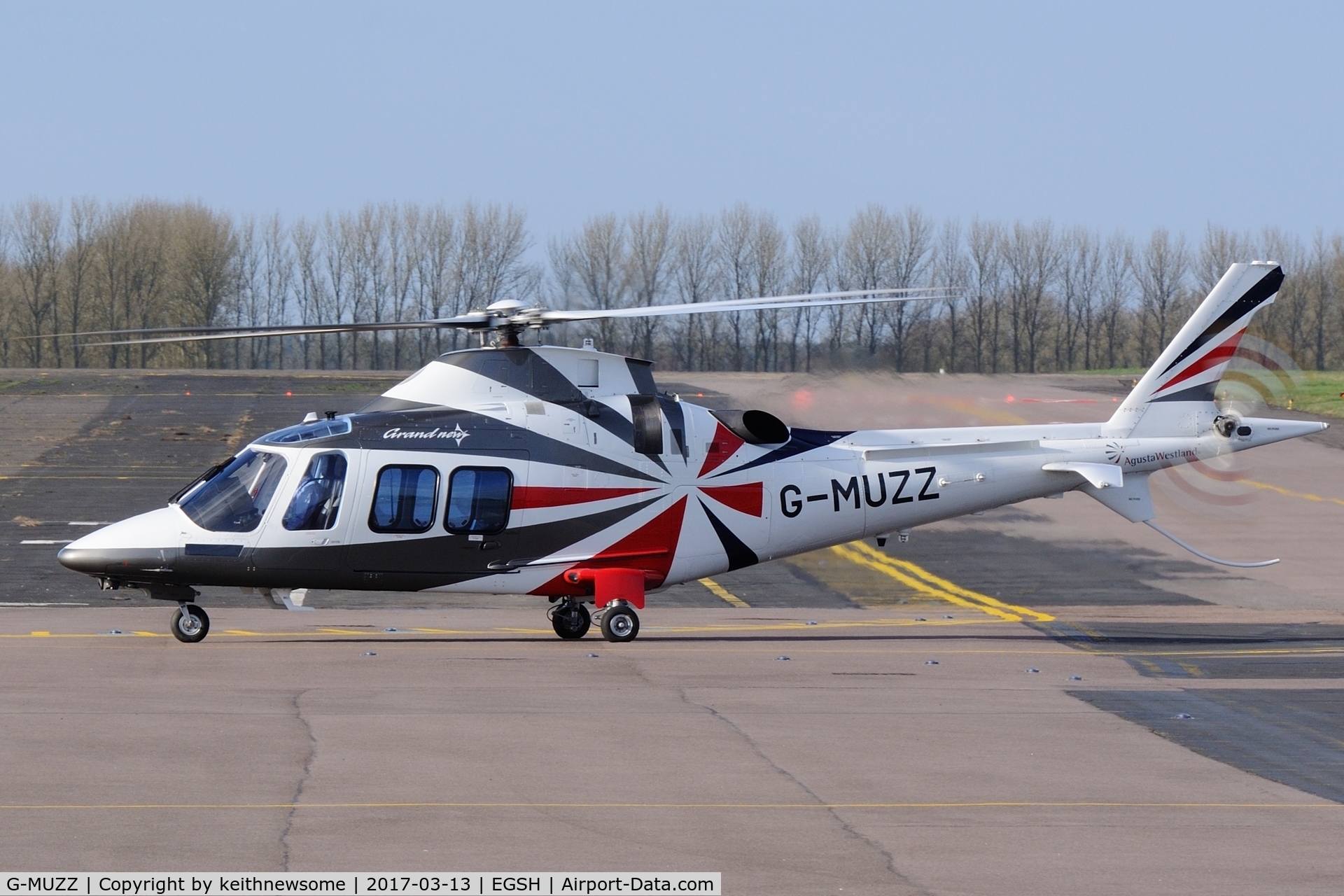 G-MUZZ, 2013 AgustaWestland AW-109SP GrandNew C/N 22325, Nice Return Visitor.