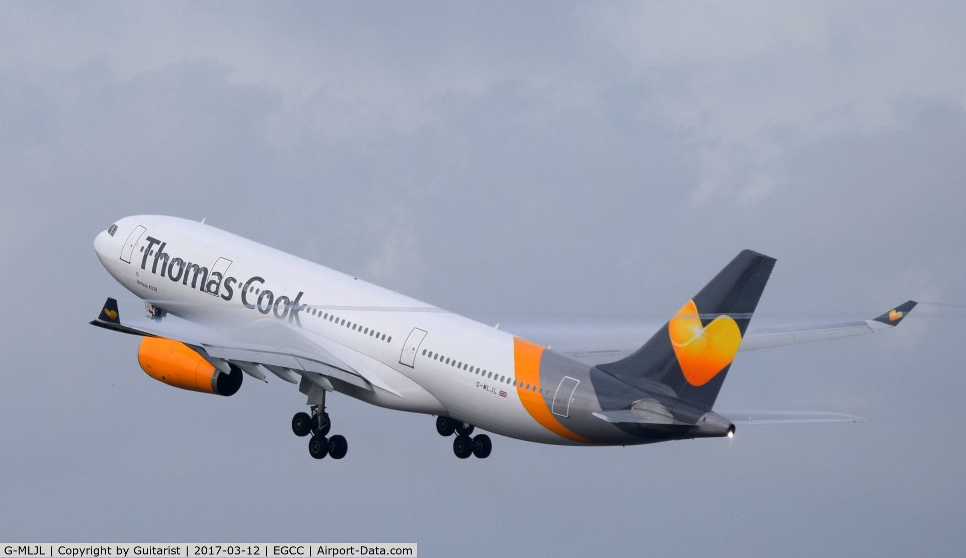 G-MLJL, 1999 Airbus A330-243 C/N 254, At Manchester