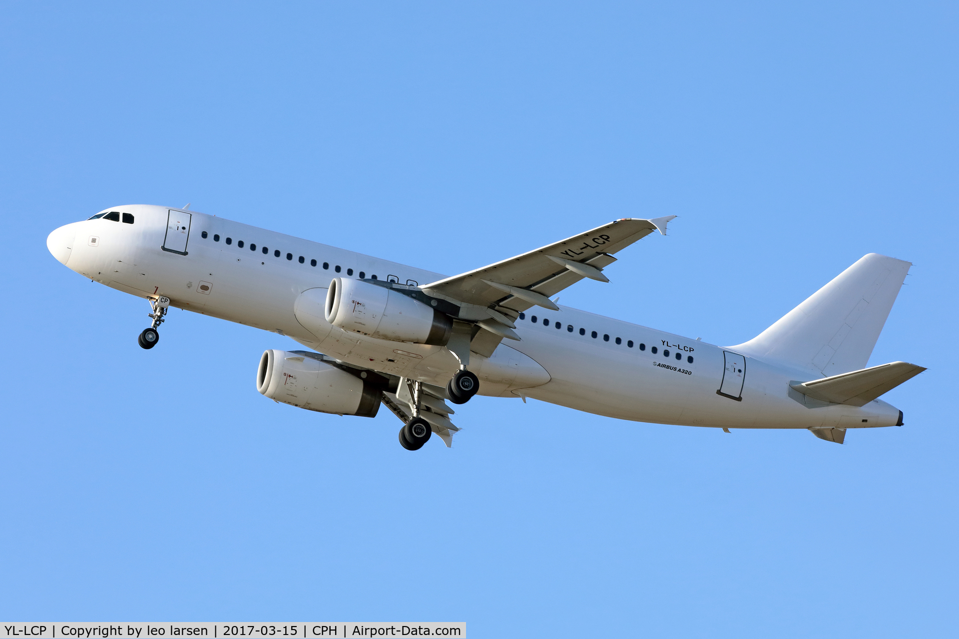 YL-LCP, 2008 Airbus A320-232 C/N 1823, Copenhagen 15.3.2017