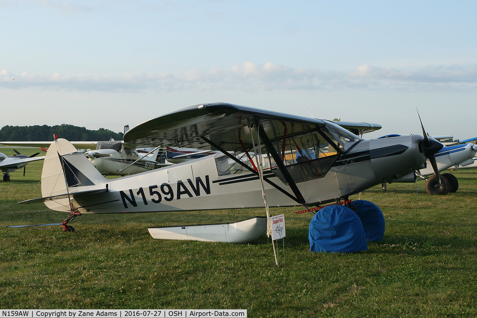 N159AW, Piper PA-18-150 Super Cub C/N 18-7809035, At the 2016 EAA Air Venture - Oshkosh Wisconsin