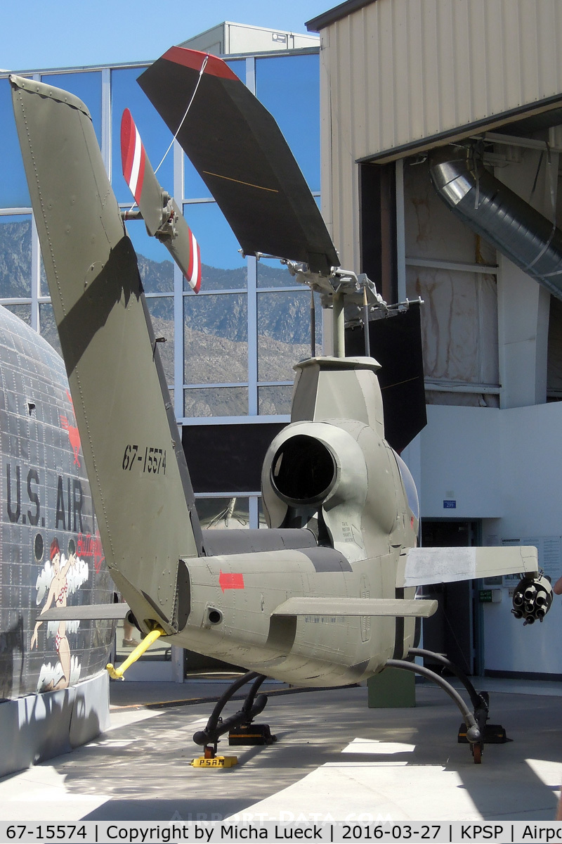 67-15574, 1967 Bell AH-1G Cobra C/N 20238, At the Palm Springs Air Museum