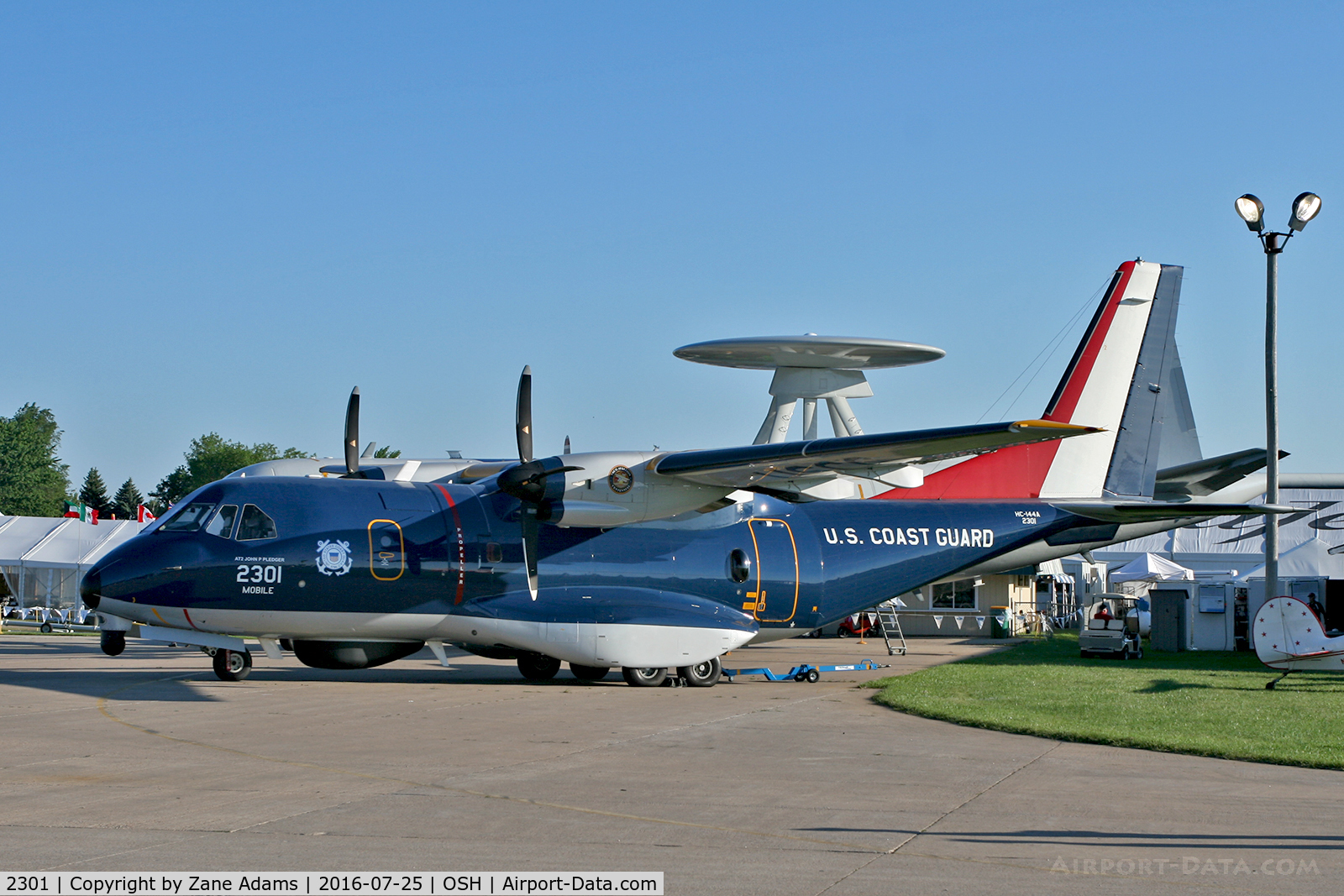 2301, 2006 Airtech (Casa) HC-144A Ocean Sentry (CN-235A) C/N C167, At the 2016 EAA AirVenture - Oshkosh, Wisconsin