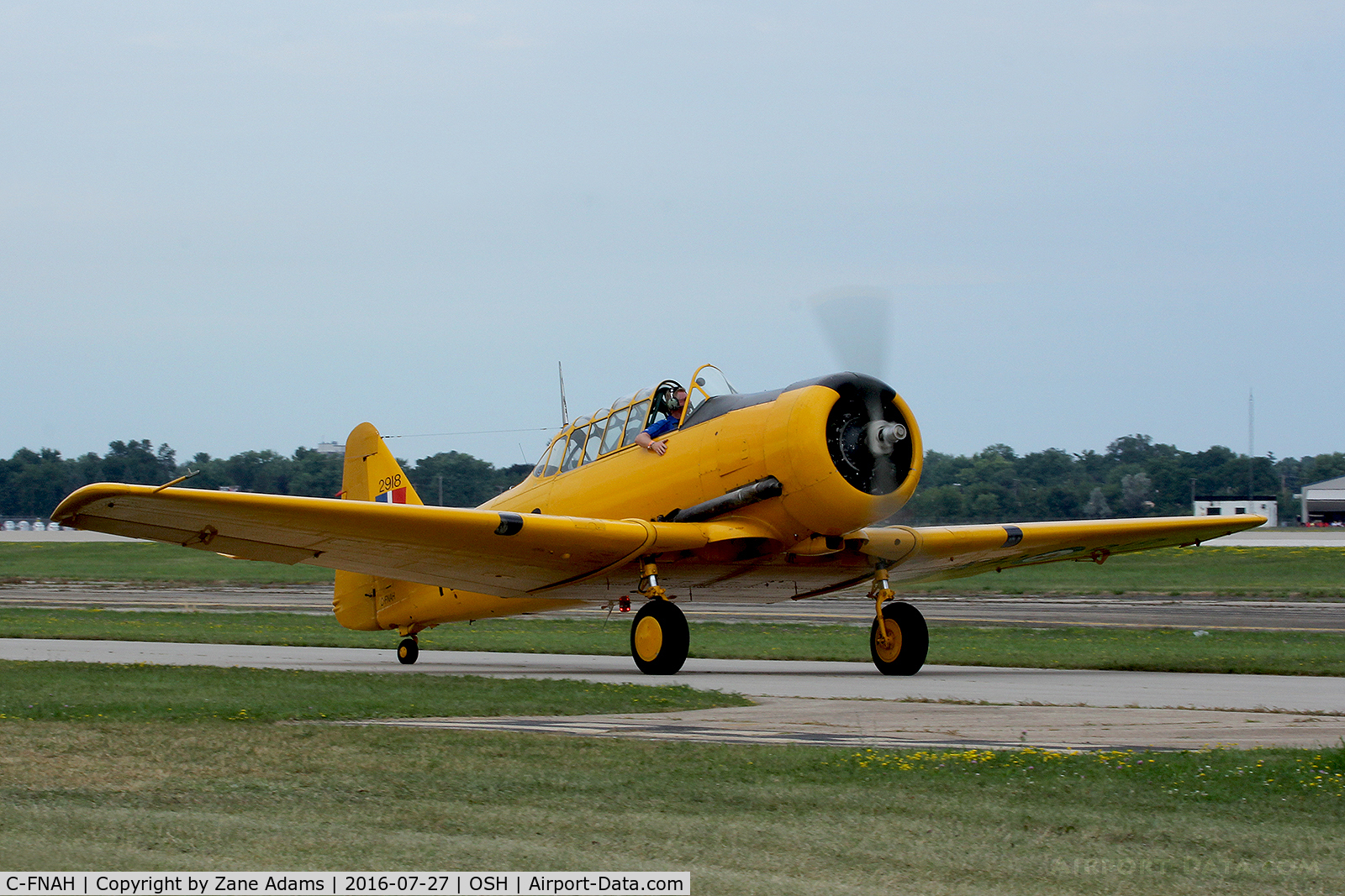 C-FNAH, 1941 Noorduyn AT-16 Harvard II C/N 66-2651, At the 2016 EAA AirVenture - Oshkosh, Wisconsin