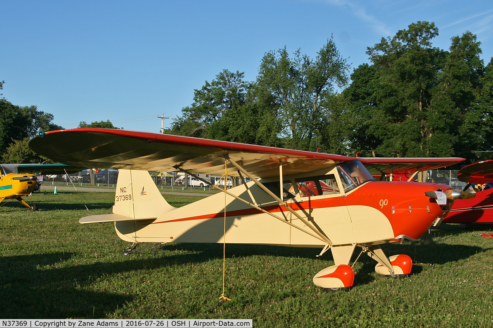 N37369, 1941 Interstate S-1A Cadet C/N 212, At the 2016 EAA AirVenture - Oshkosh, Wisconsin