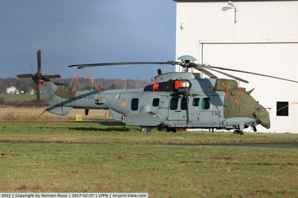 2631, Eurocopter EC-725AP Cougar C/N 2631, Parked