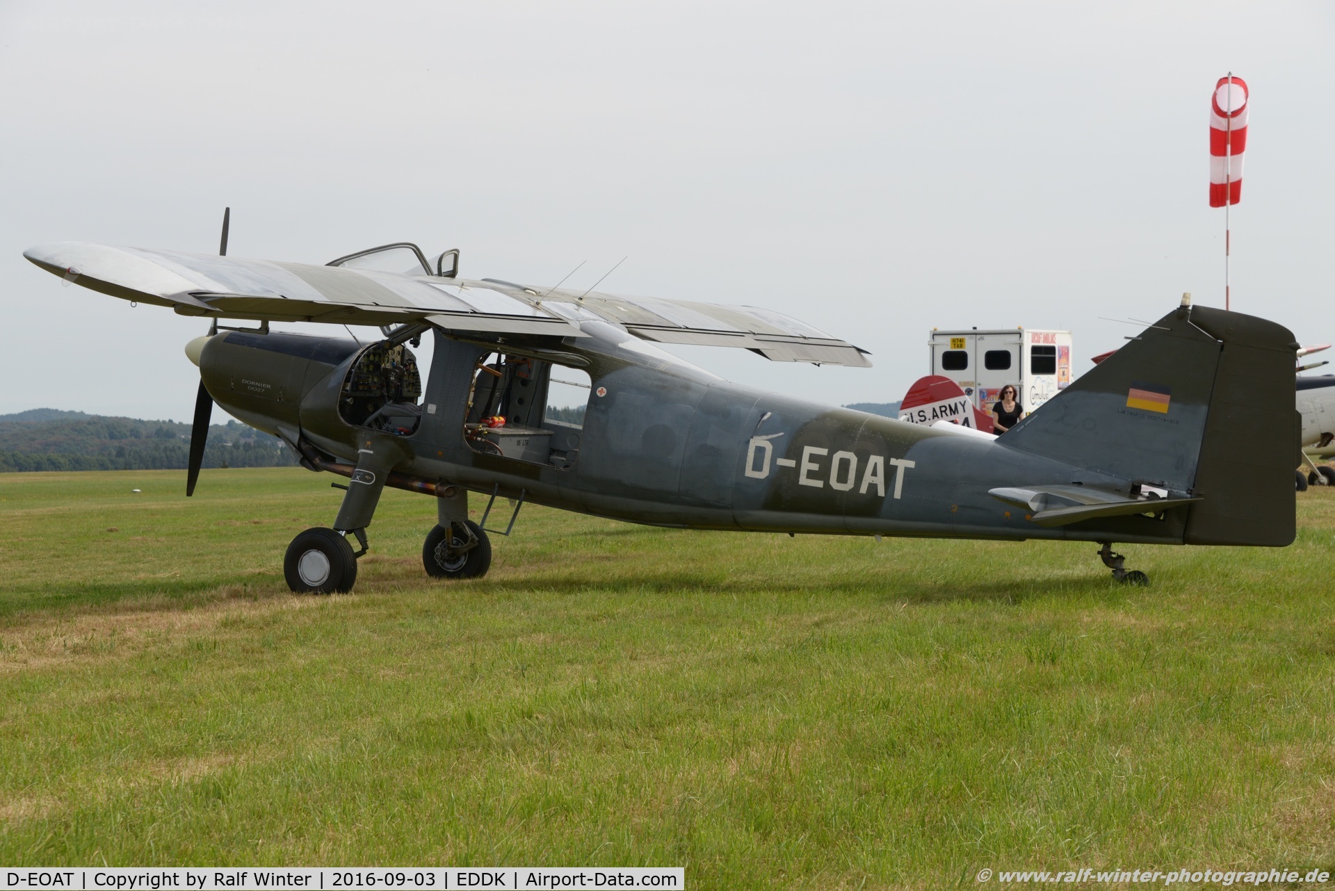D-EOAT, 1958 Dornier Do-27A-1 C/N 319, Dornier Do 27-A-1 - Private - 319 - D-EOAT - 03.09.2016 - EDRV
