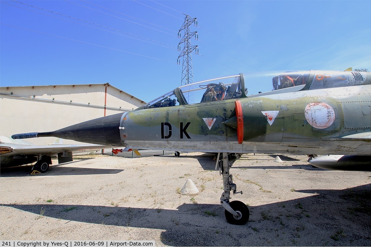 241, Dassault Mirage IIIB-RV C/N 241, Dassault Mirage IIIB-RV, preserved at les amis de la 5ème escadre Museum, Orange