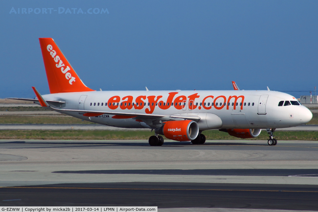 G-EZWW, 2014 Airbus A320-214 C/N 6188, Taxiing