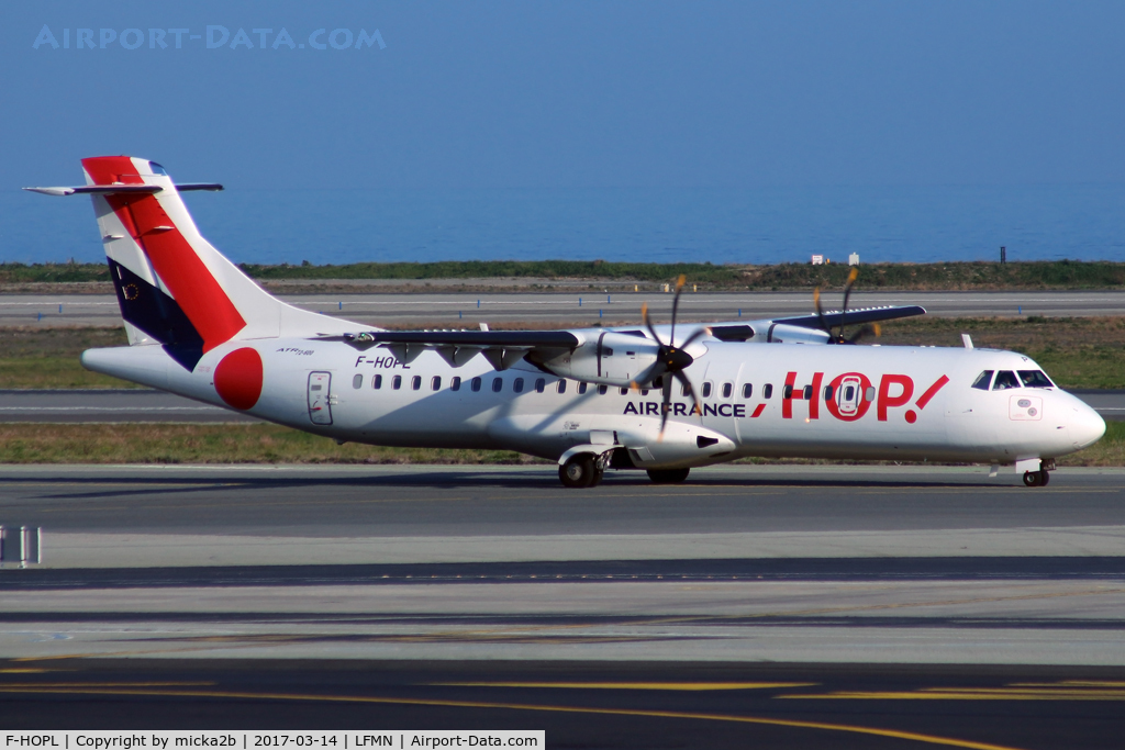 F-HOPL, 2015 ATR 72-600 C/N 1283, Taxiing