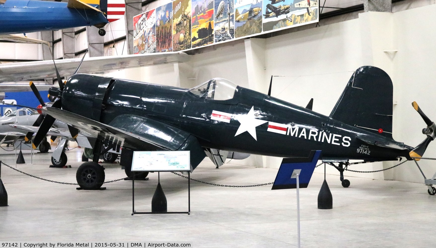 97142, Vought F4U-4 Corsair C/N 9296, F4U-4