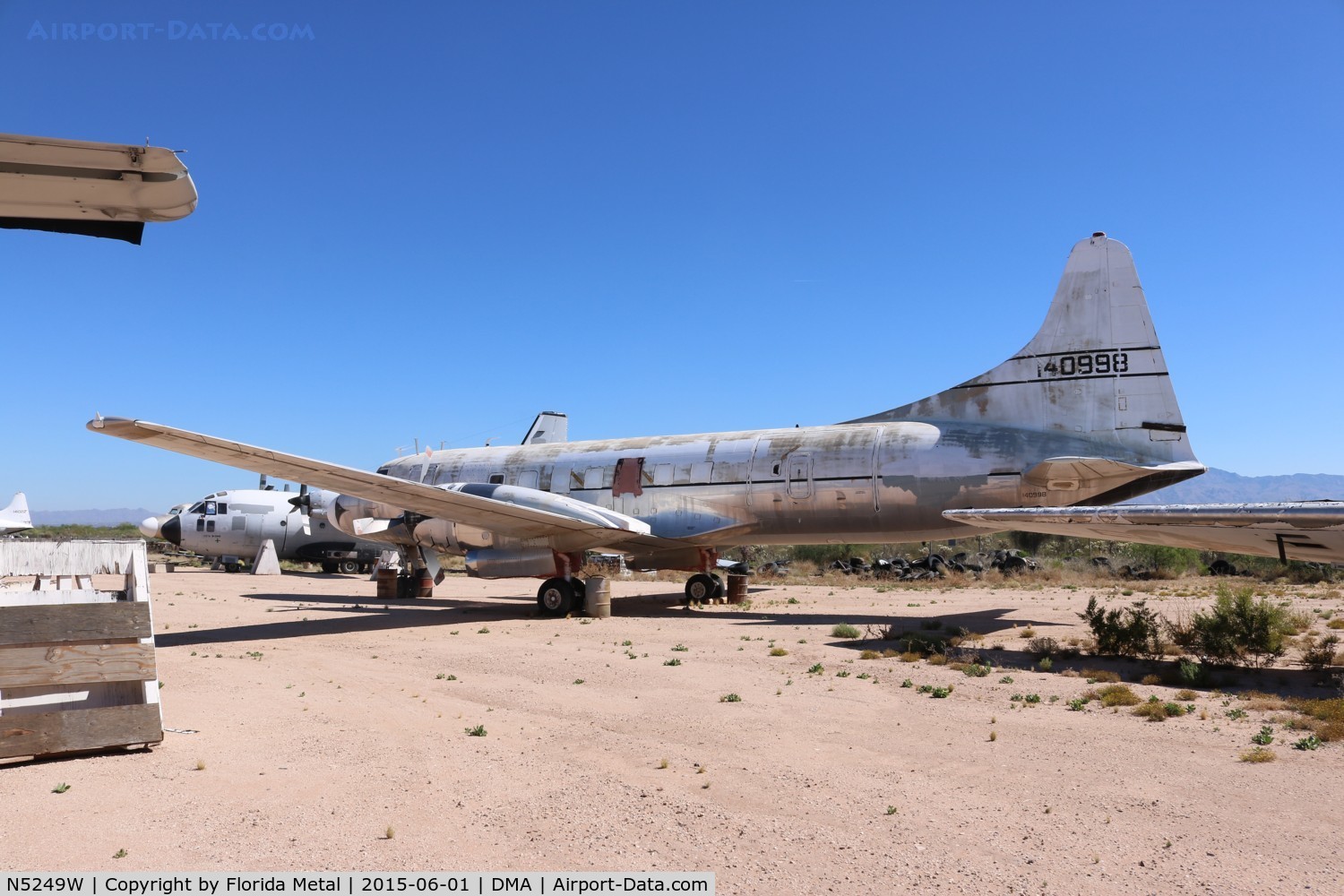 N5249W, 1955 Convair C-131F (R4Y-1) Samaritan C/N 281, 140998