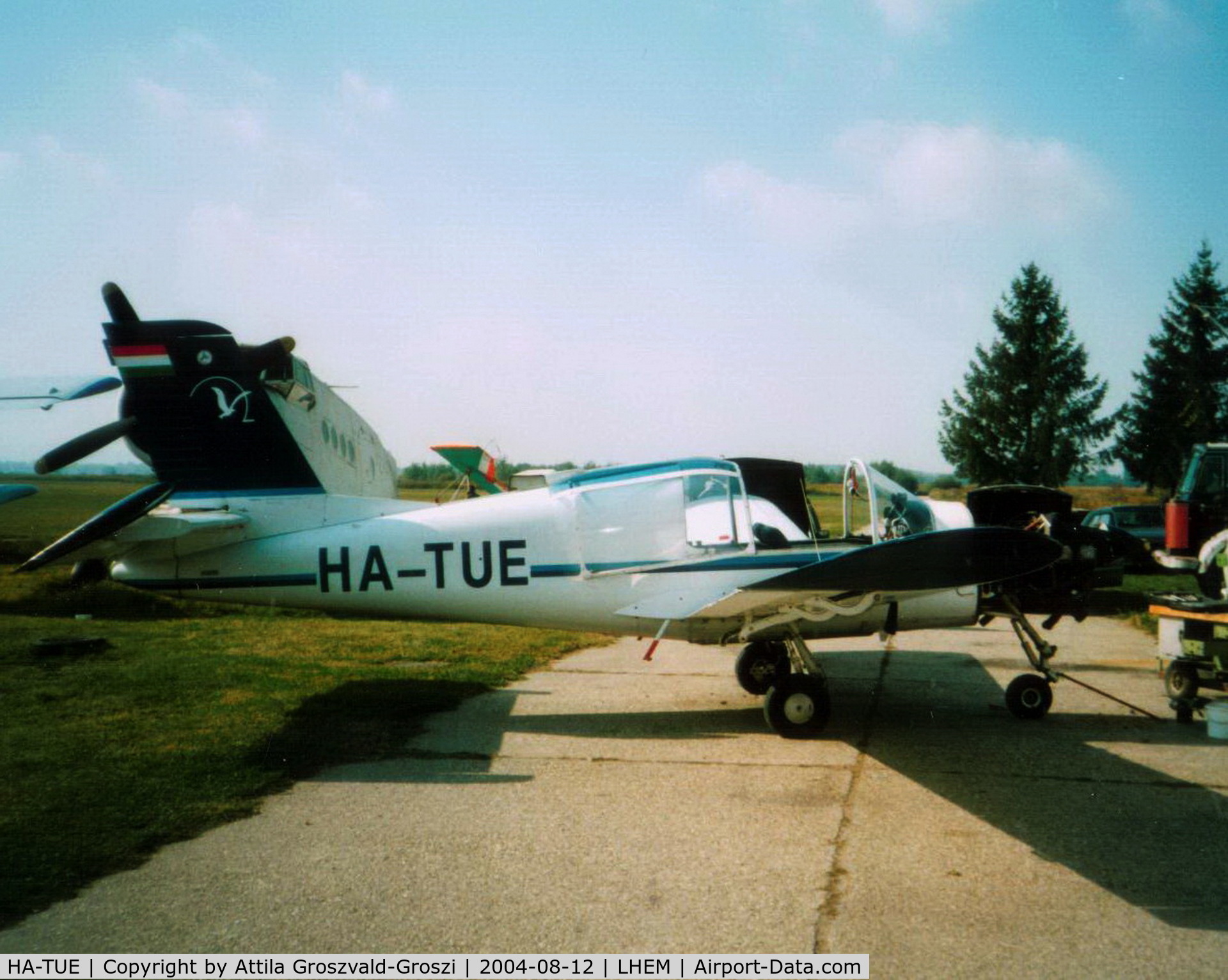 HA-TUE, 1969 Morane-Saulnier MS-880A Rallye Club C/N 1268, Esztergom Airport, Hungary