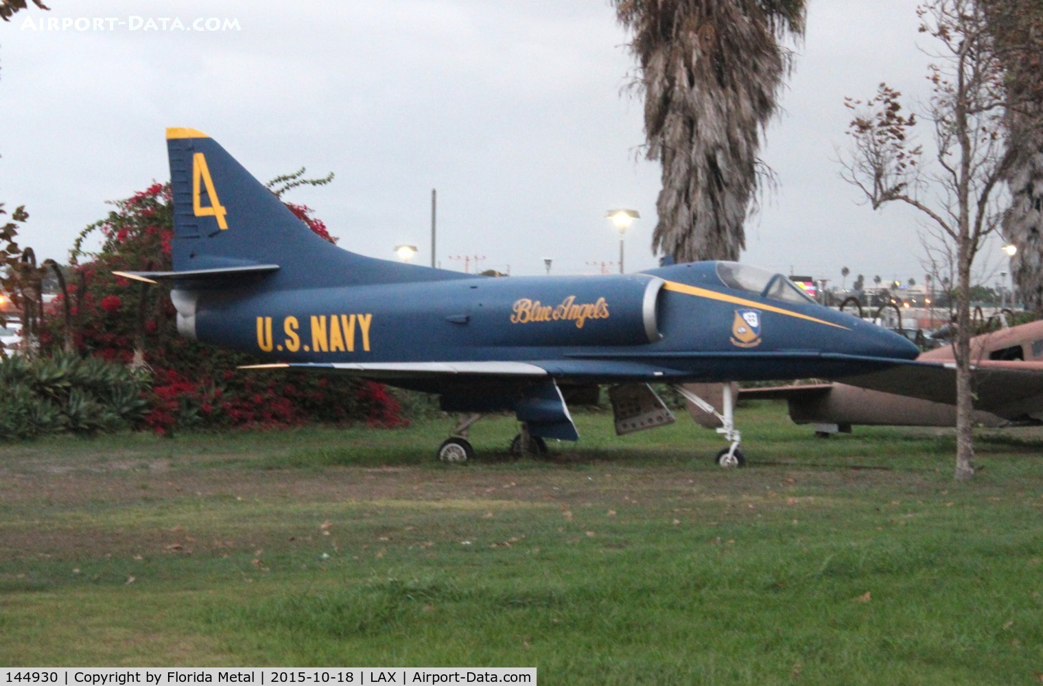 144930, Douglas A-4B Skyhawk C/N 12176, A-4B Blue Angels at Proud Bird LAX