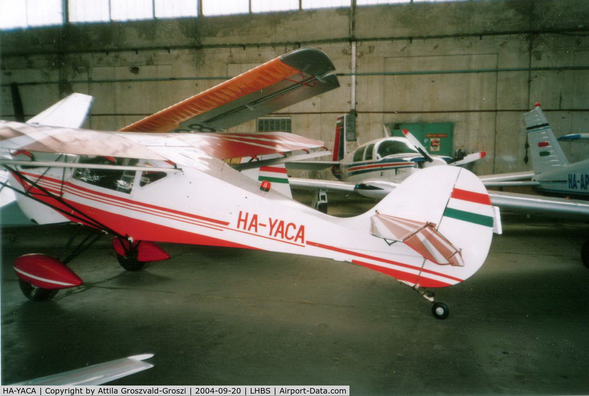 HA-YACA, Light Aero Avid Flyer Mark IV C/N 1166D, Budaörs Airport, Hungary