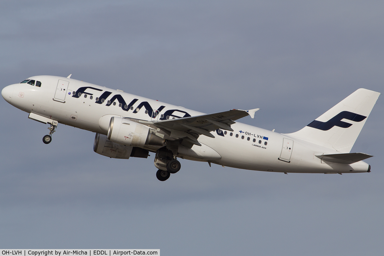 OH-LVH, 2000 Airbus A319-112 C/N 1184, Finnair