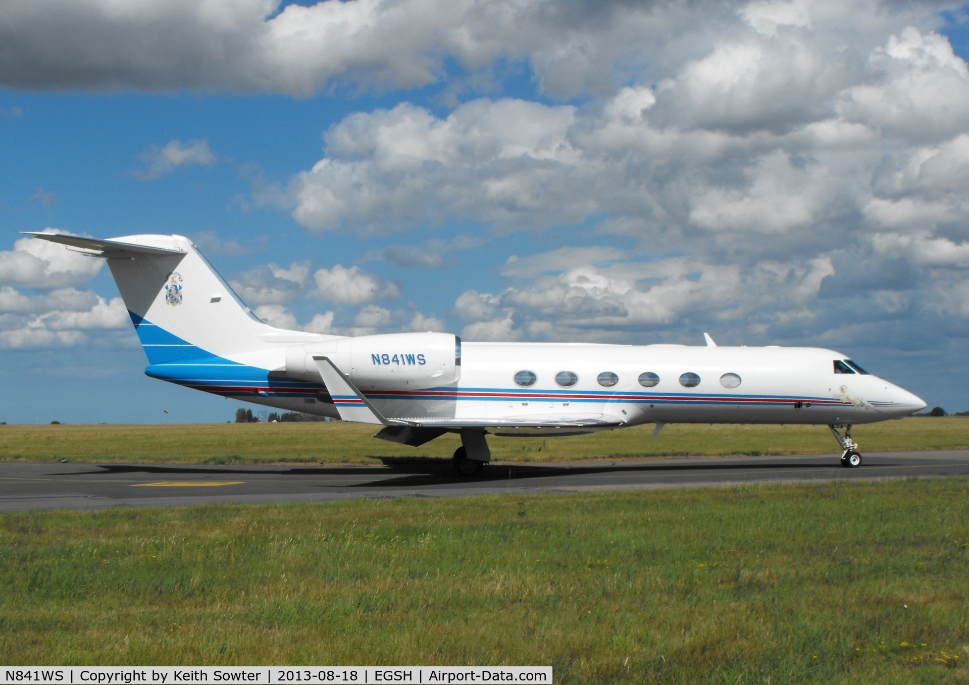 N841WS, 2007 Gulfstream Aerospace GIV-X (G450) C/N 4099, Visiting Aircraft