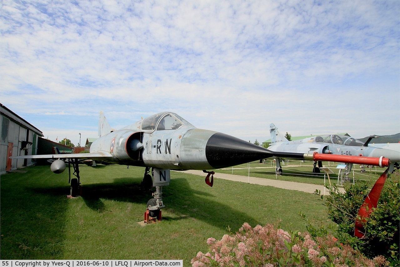 55, Dassault Mirage IIIC C/N 55, Dassault Mirage IIIC, Musée Européen de l'Aviation de Chasse, Montélimar-Ancône airfield (LFLQ)