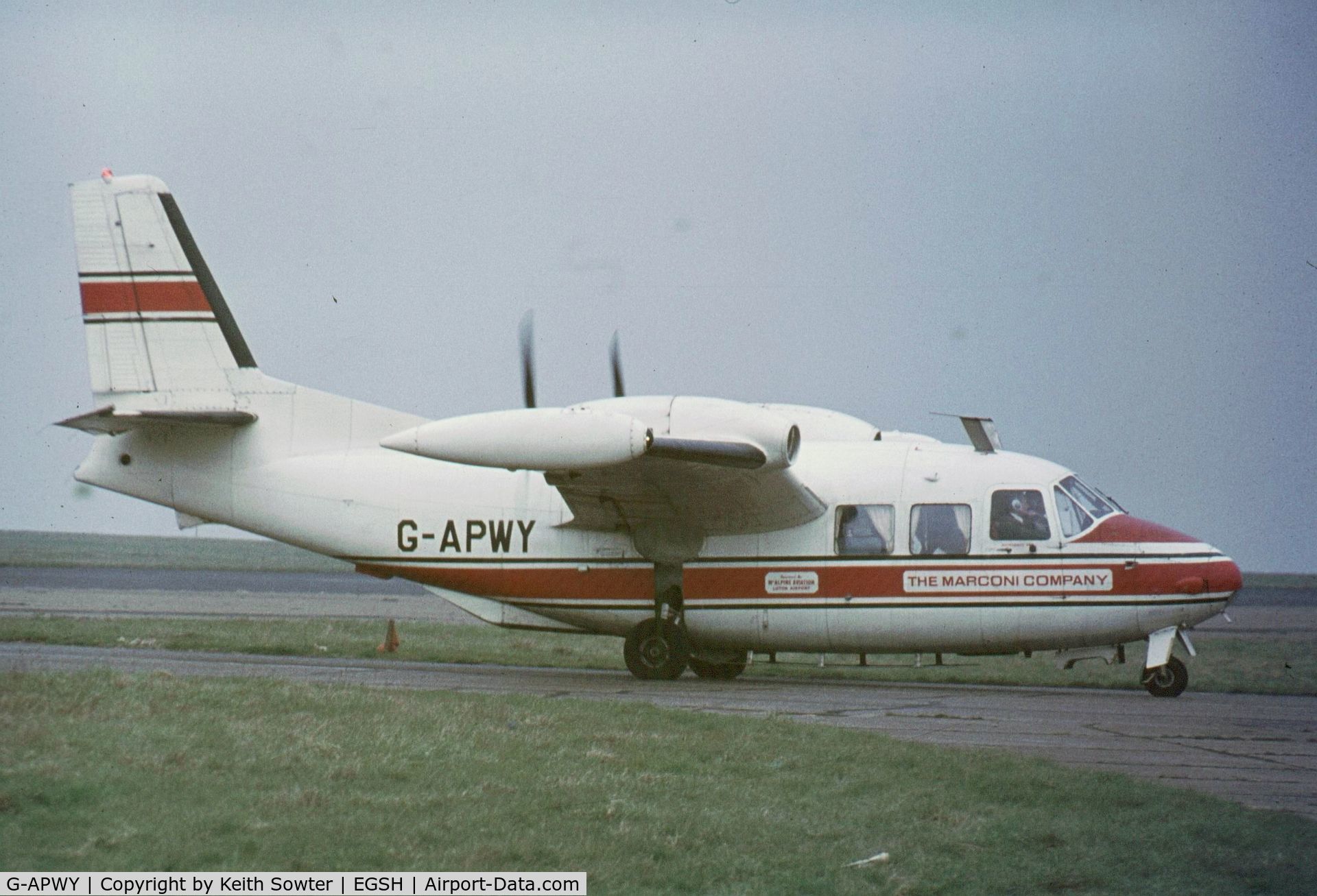 G-APWY, 1959 Piaggio P-166AL-1 C/N 362, Regular visitor