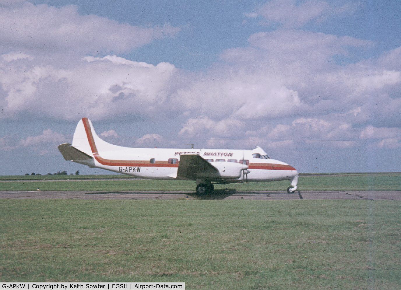 G-APKW, 1954 De Havilland DH-114 Heron1B/C C/N 14046, Based aircraft at the time