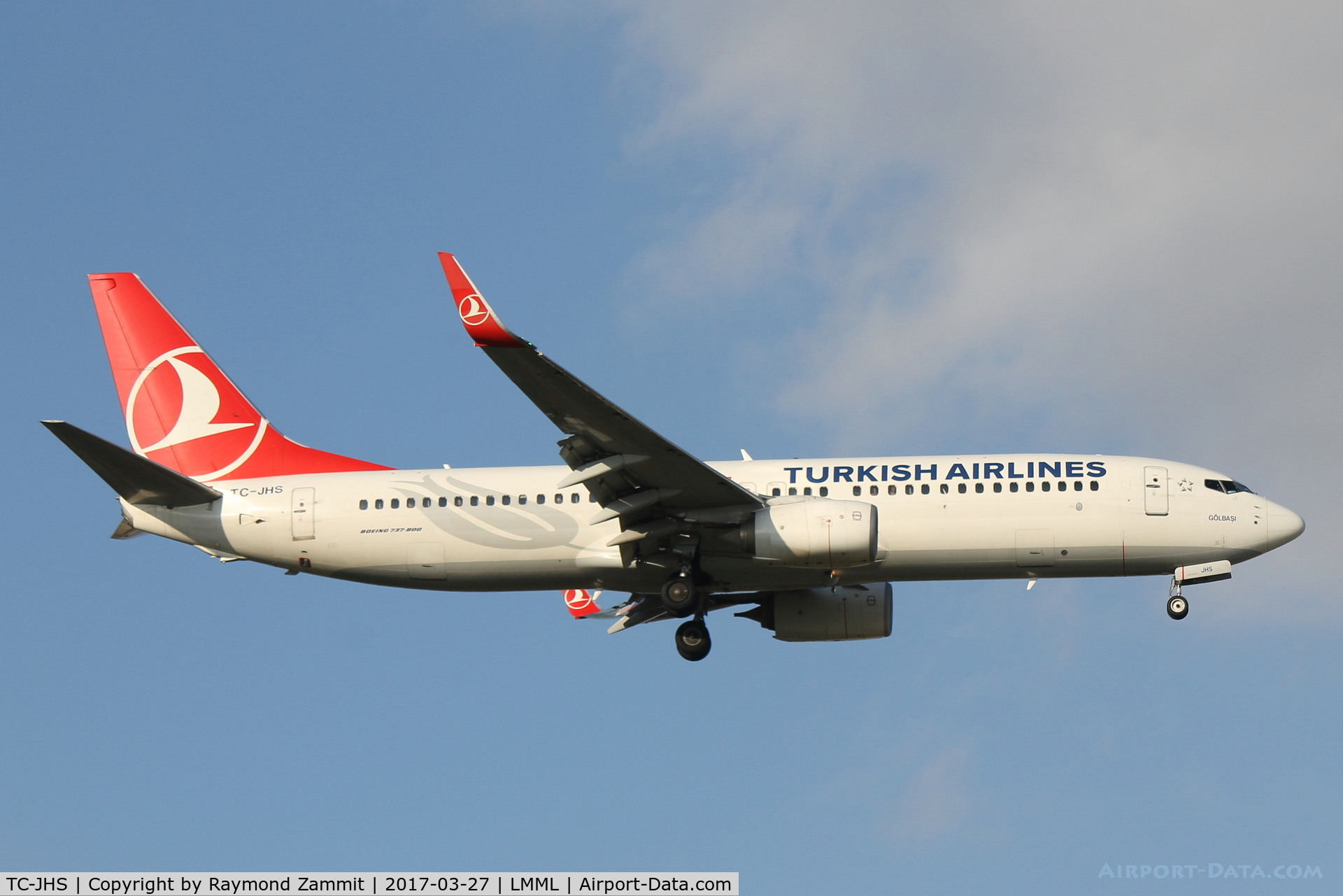 TC-JHS, 2013 Boeing 737-8F2 C/N 40991, B737-800 TC-JHS Turkish Airlines