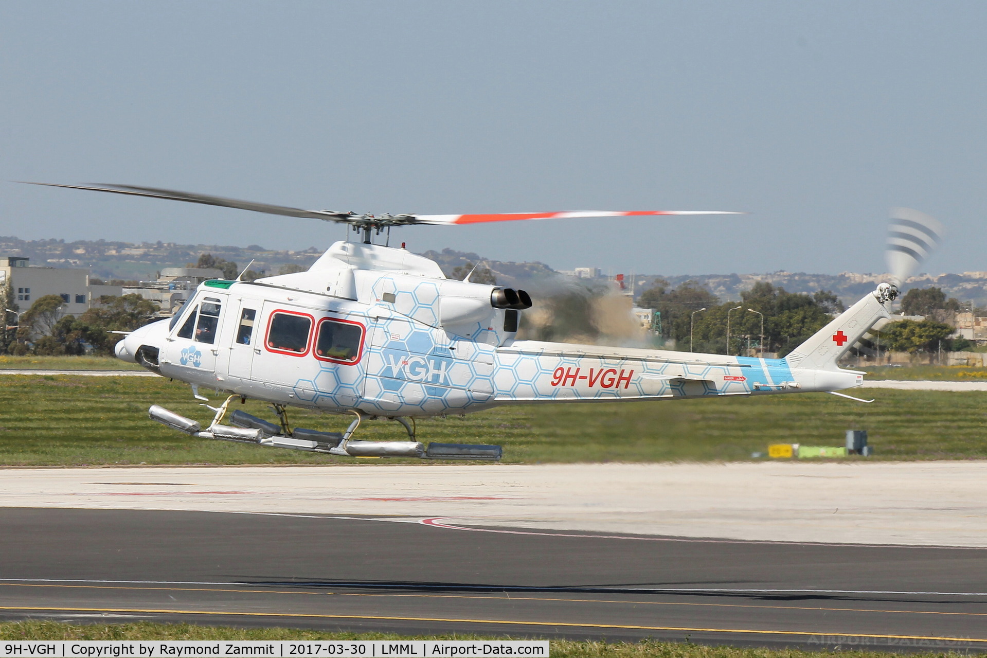 9H-VGH, Bell 412EP C/N 36046, Bell 412EP 9H-VGH Gulf Med Aviation