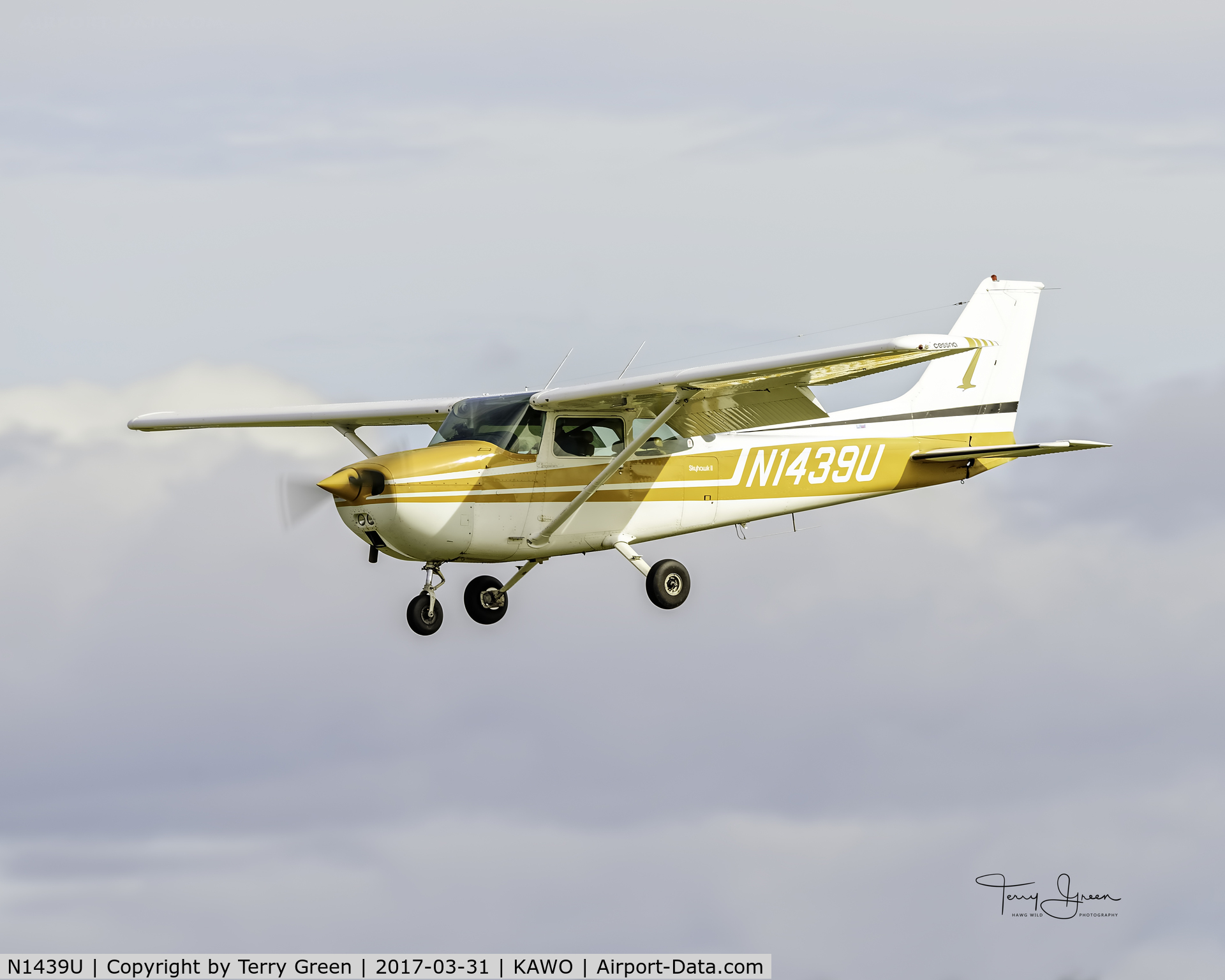 N1439U, 1976 Cessna 172M C/N 17267106, KAWO