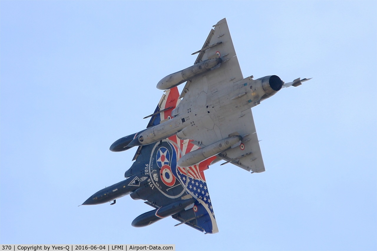 370, Dassault Mirage 2000N C/N 374, Dassault Mirage 2000N, Ramex Tactical display, Istres-Le Tubé Air Base 125 (LFMI-QIE) open day 2016