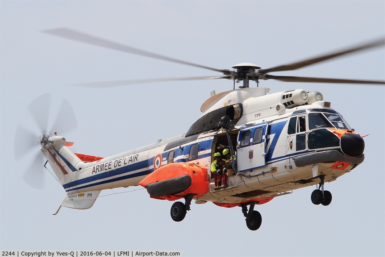 2244, Aérospatiale AS-332L-1 Super Puma Super Puma C/N 2244, Aerospatiale AS-332L-1 Super Puma, On display, Istres-Le Tubé Air Base 125 (LFMI-QIE) open day 2016