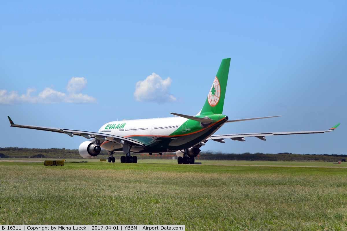 B-16311, 2005 Airbus A330-203 C/N 693, At Brisbane