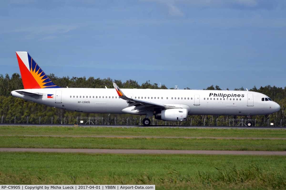 RP-C9905, 2013 Airbus A321-231 C/N 5280, At Brisbane