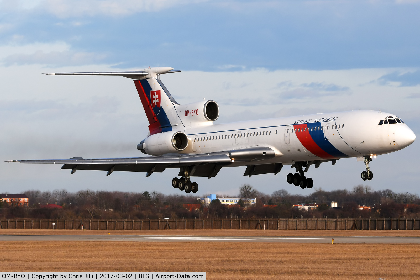OM-BYO, 1989 Tupolev Tu-154M C/N 89A803, Slovak Government Flying Service