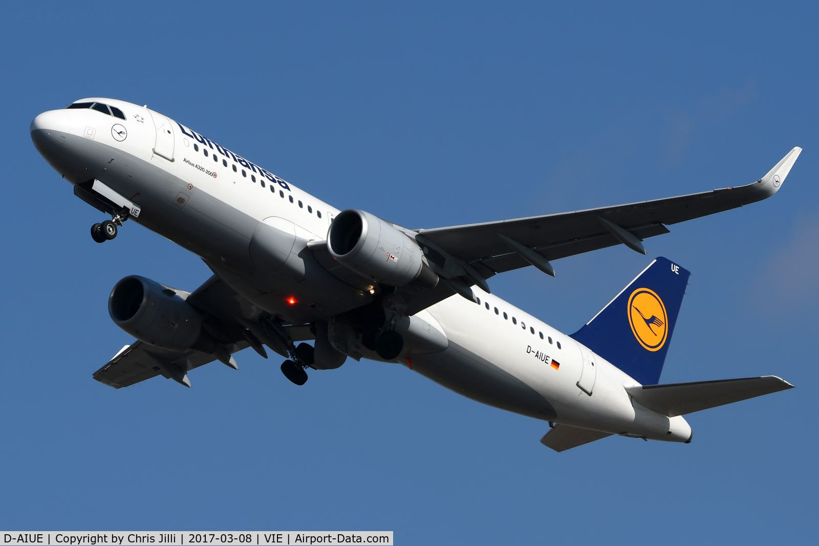 D-AIUE, 2014 Airbus A320-214 C/N 6092, Lufthansa