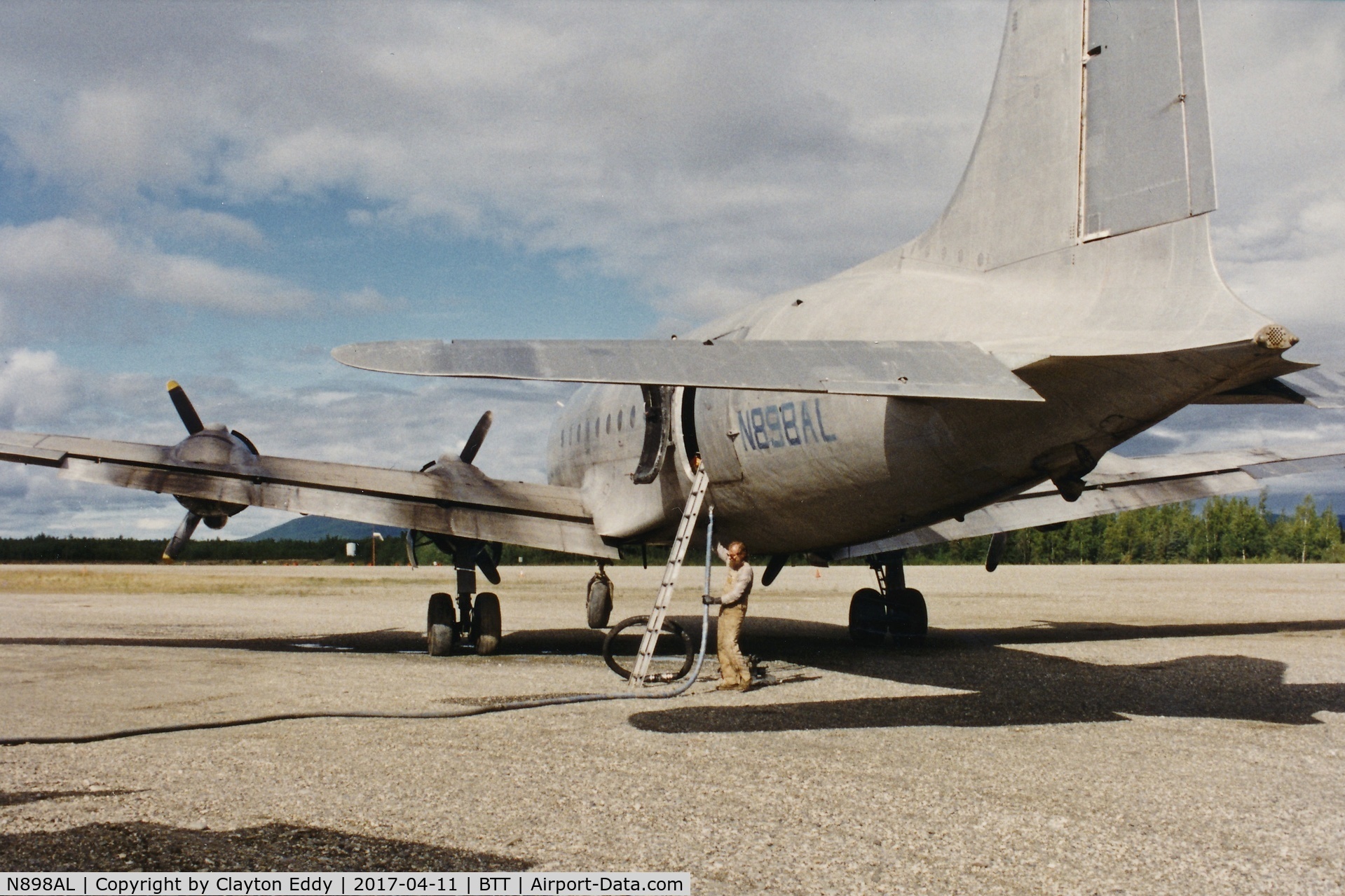 N898AL, Douglas C-54G-DC Skymaster C/N 35986, Bettles AK 1994