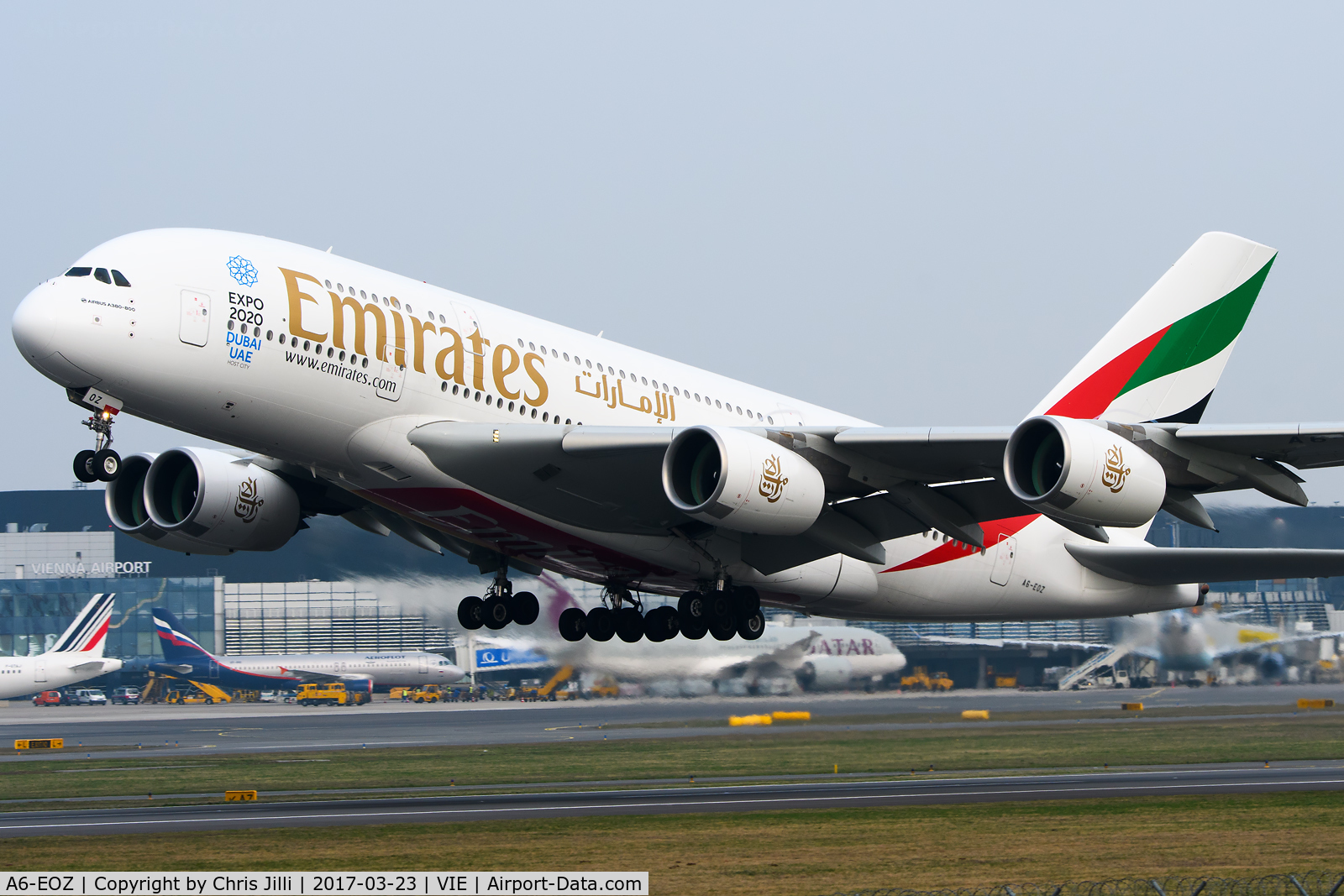 A6-EOZ, 2015 Airbus A380-861 C/N 210, Emirates