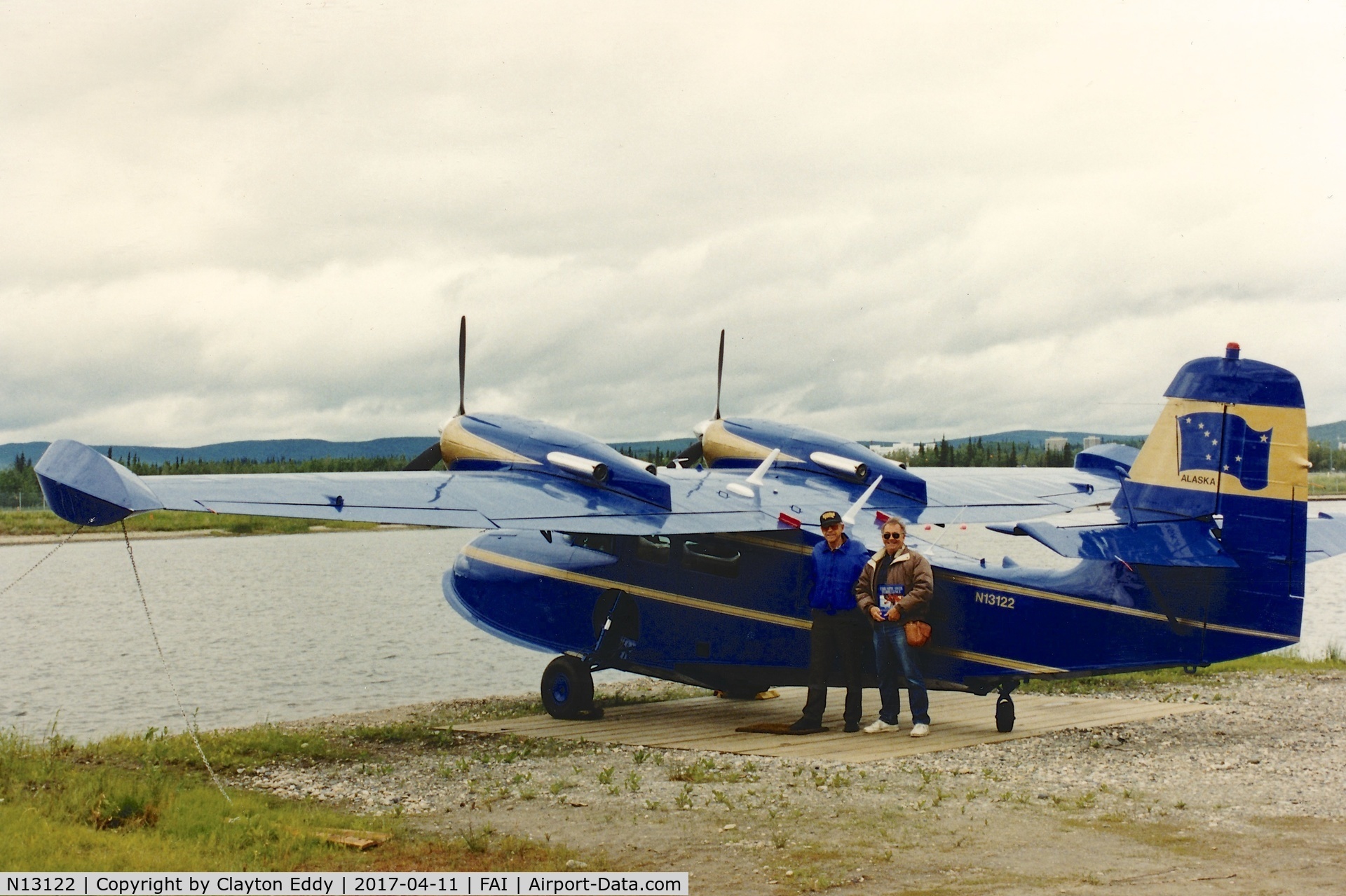 N13122, 1943 Grumman G-44 Widgeon C/N 1312, Fairbanks AK 1994