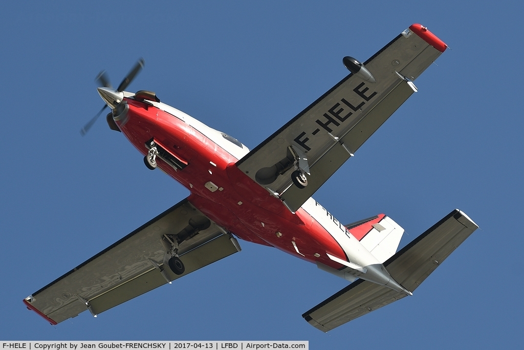 F-HELE, 2009 Socata TBM-700 C/N 511, Locjet Sarl landing runway 23