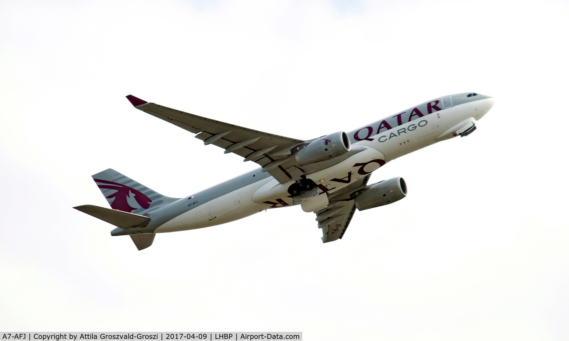 A7-AFJ, 2016 Airbus A330-243F C/N 1708, Liszt Ferenc (Ferihegy) Airport, Hungary