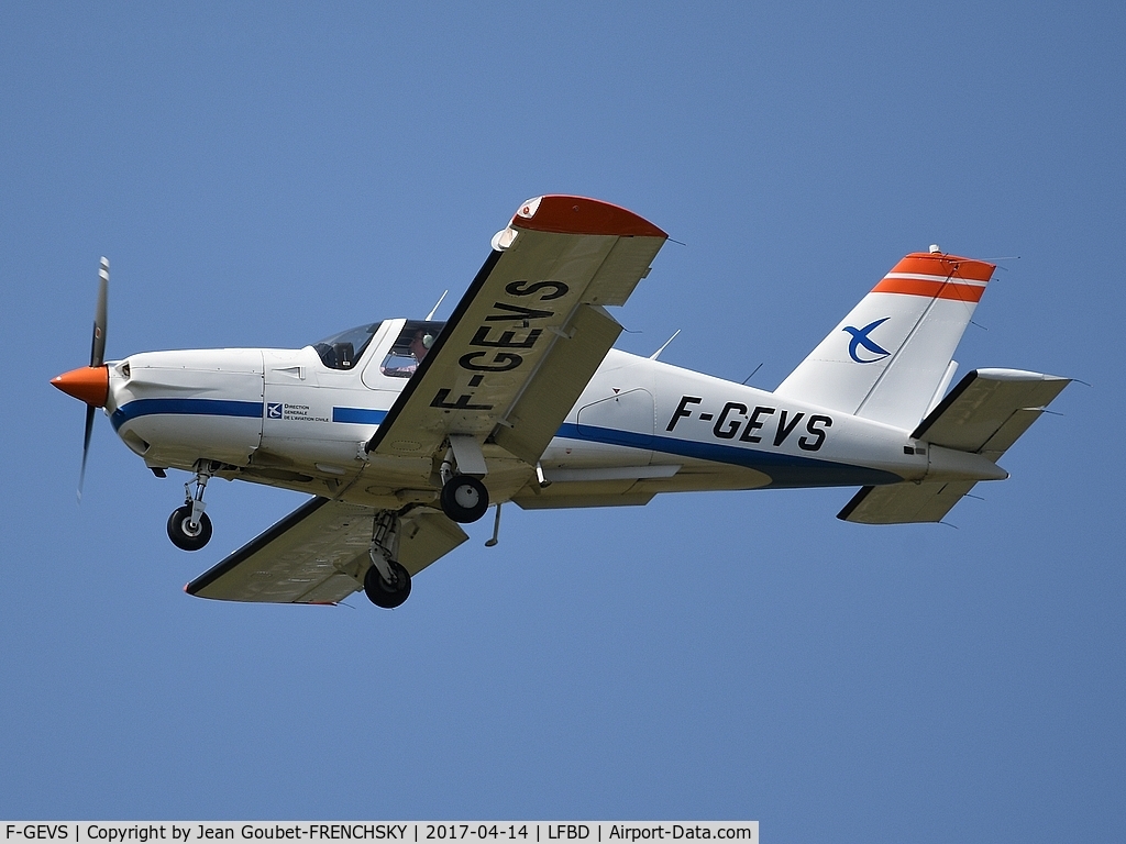 F-GEVS, Socata TB-20 C/N 798, Ecole Nationale de l'Aviation Civile - ENAC