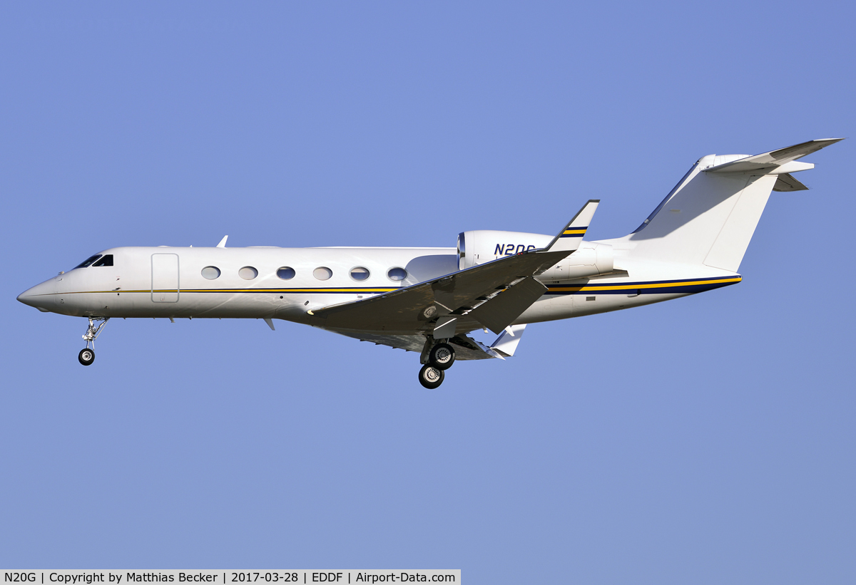 N20G, Gulfstream Aerospace GIV-X (G450) C/N 4212, GV N20G