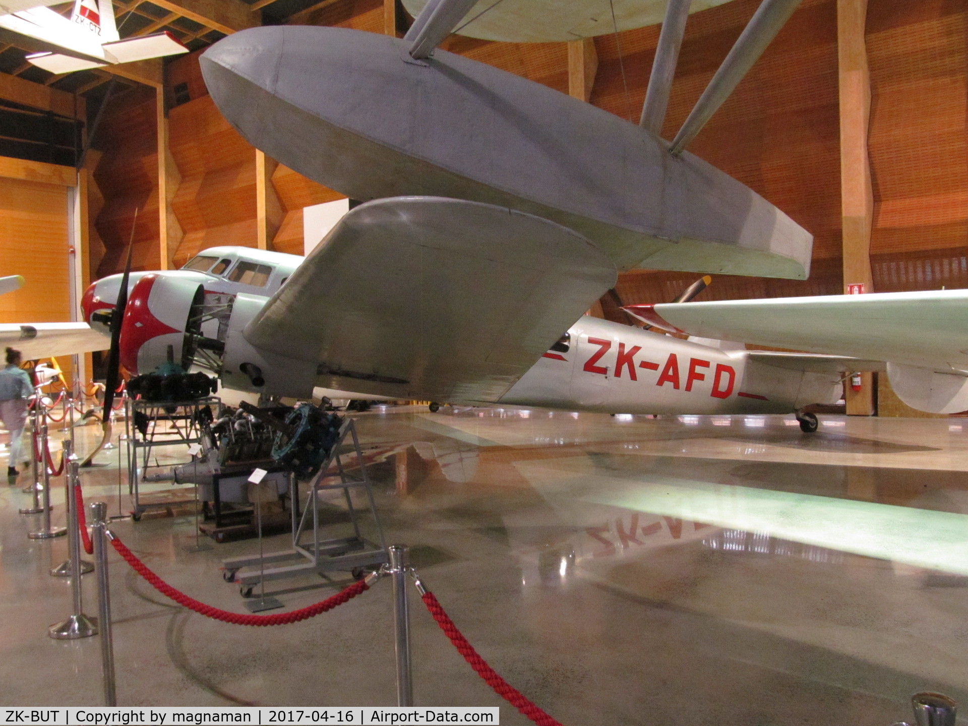 ZK-BUT, Lockheed Electra 10-A C/N 1138, painted as AFD but is BUT