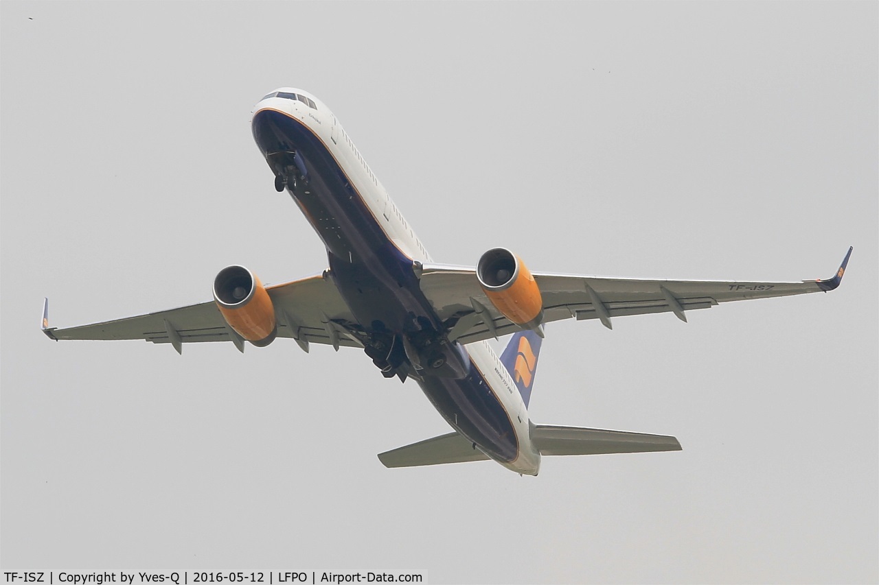 TF-ISZ, 1991 Boeing 757-223 C/N 24600, Boeing 757-223, Take off rwy 26, Paris-Orly airport (LFPO-ORY)
