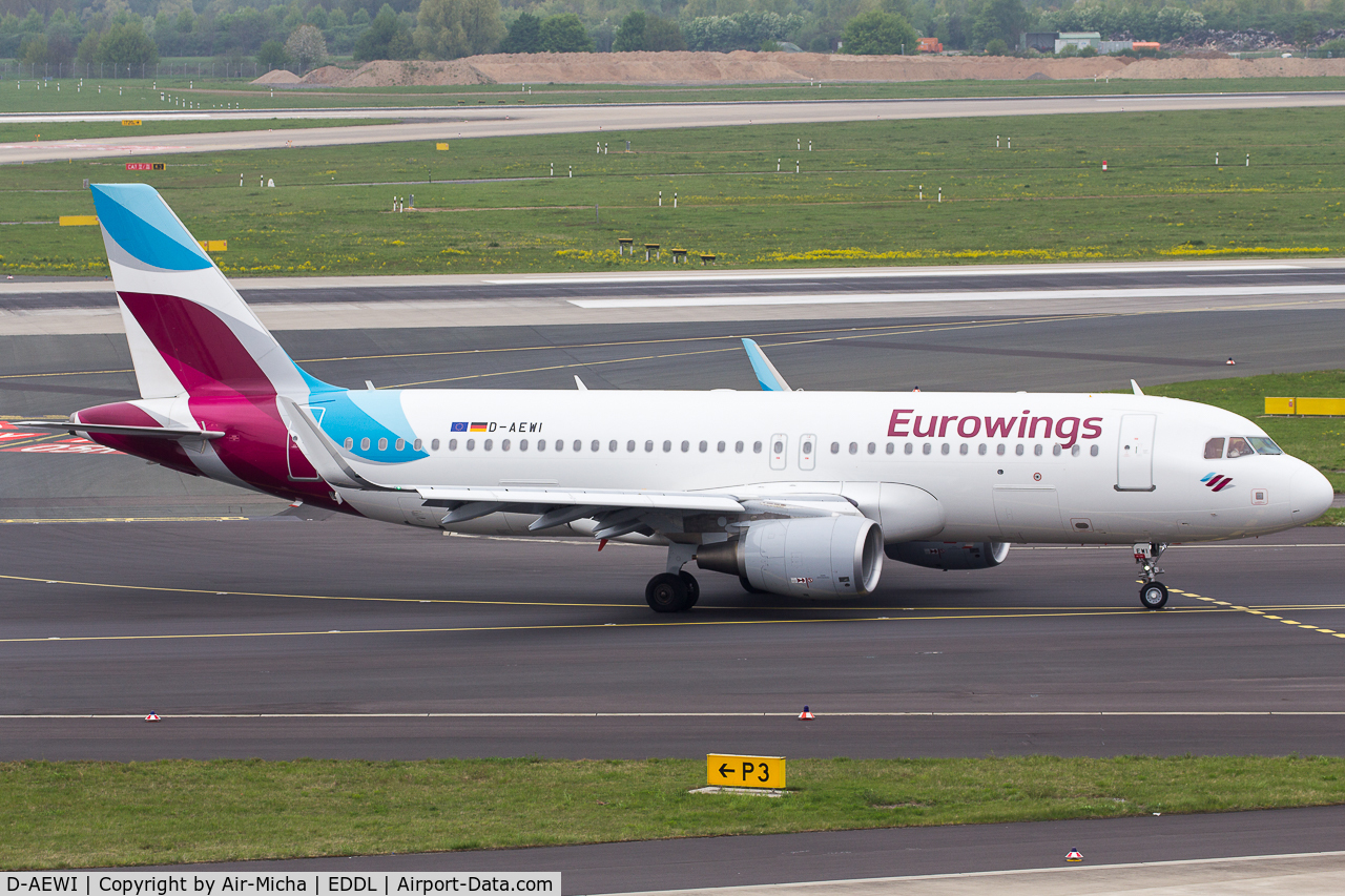 D-AEWI, 2016 Airbus A320-214 C/N 7210, Eurowings