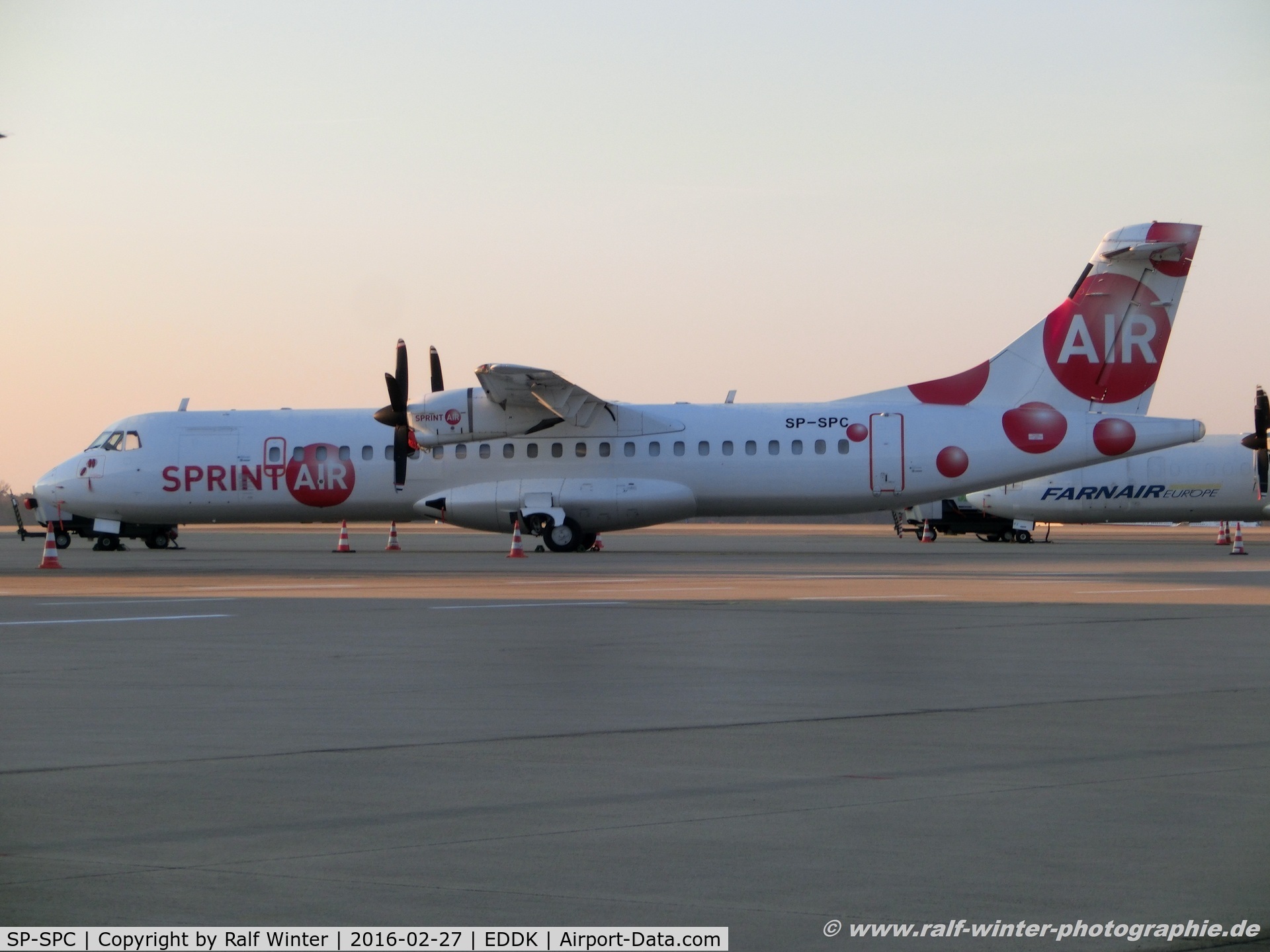 SP-SPC, 1992 ATR 72-202 C/N 272, ATR 72-202F - P8 SRN Sprintair - 272 - SP-SPC - 27.02.2016 - CGN