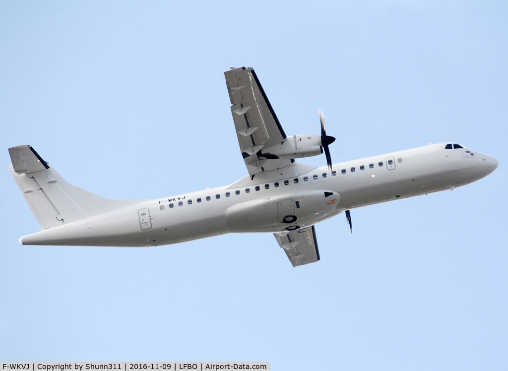 F-WKVJ, 2016 ATR 72-600 (72-212A) C/N 1364, C/n 1364 - For ATR as F-WTBM then TruJet as VT-TMC
