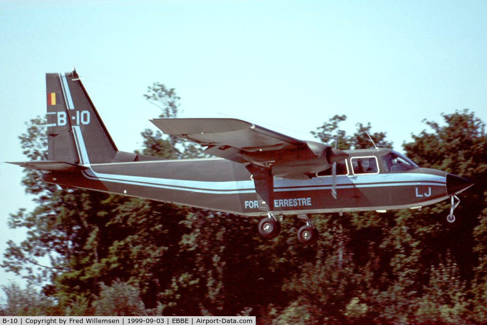 B-10, 1976 Britten-Norman BN-2A-21 Islander C/N 541, 
