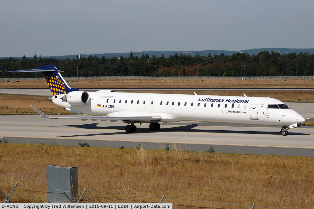D-ACNG, 2009 Bombardier CRJ-900LR (CL-600-2D24) C/N 15245, CITY LINE