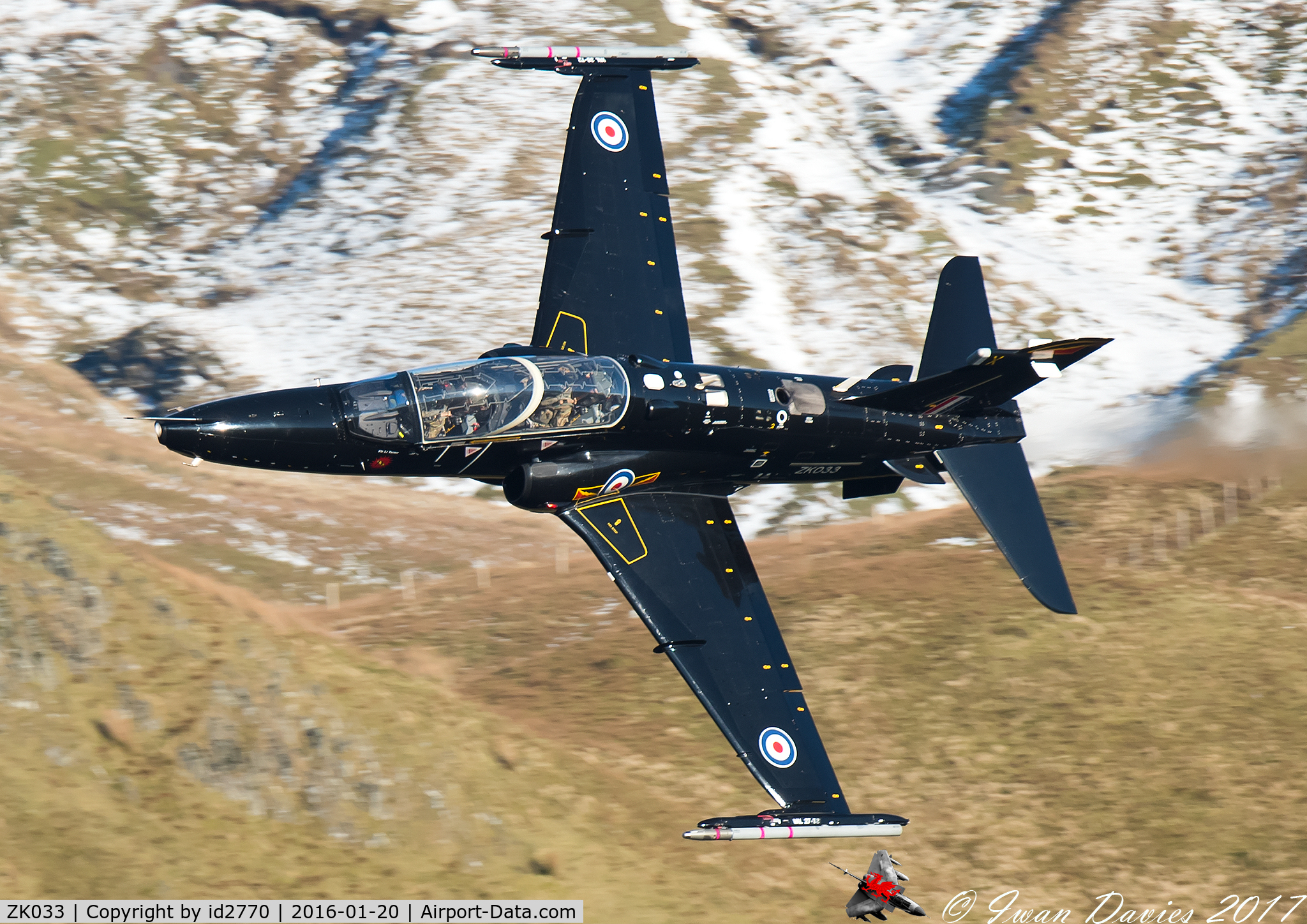ZK033, 2010 British Aerospace Hawk T2 C/N RT024/1262, Hawk Snowdonia
