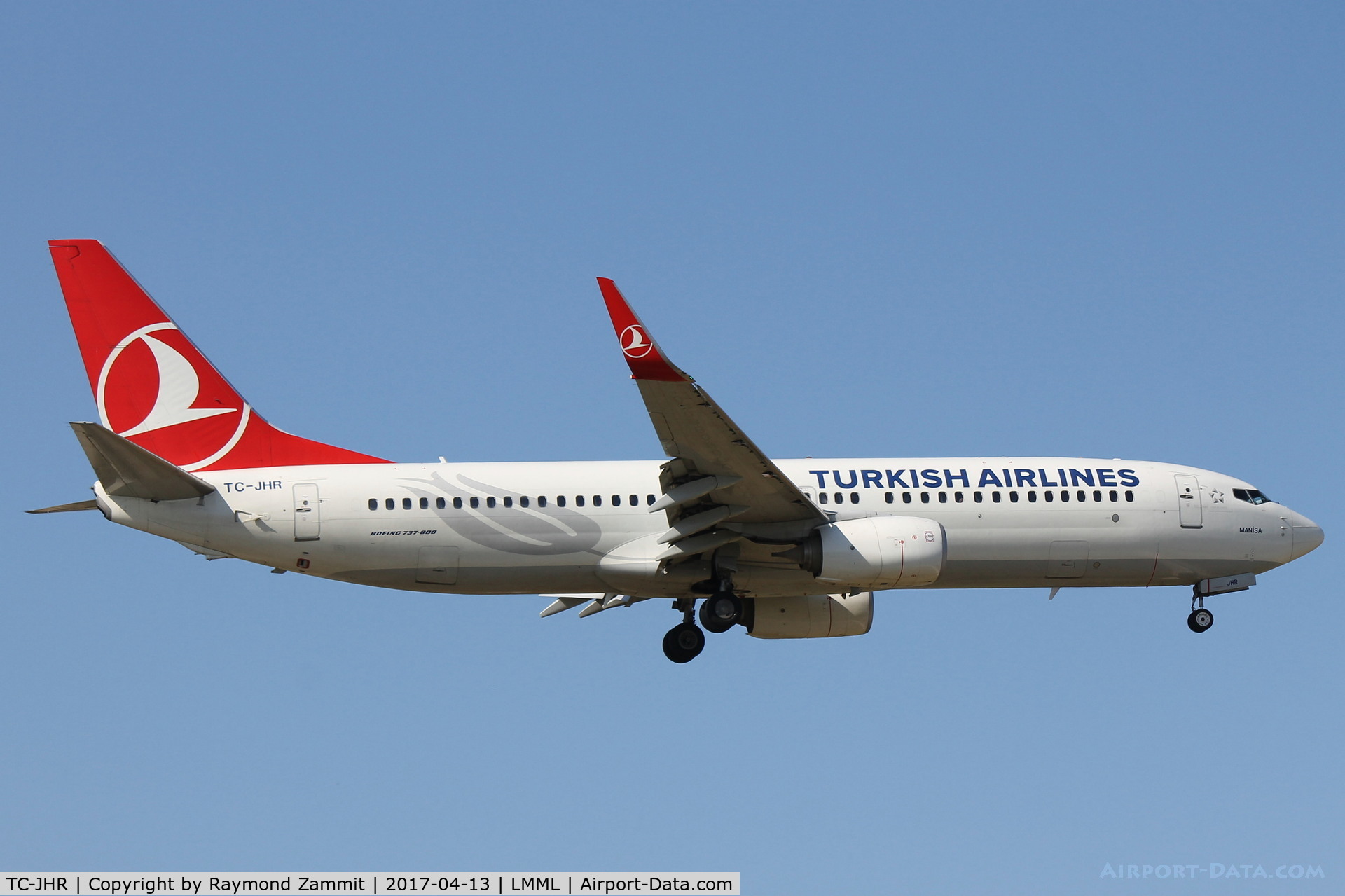 TC-JHR, 2013 Boeing 737-8F2 C/N 40989, B737-800 TC-JHR Turkish Airlines